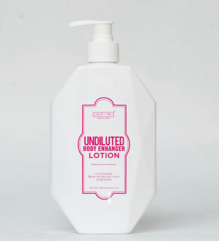 UNDILUTED BODY ENHANCER LOTION  Full Strength (Nighttime) Body Whitening Lotion 650ML